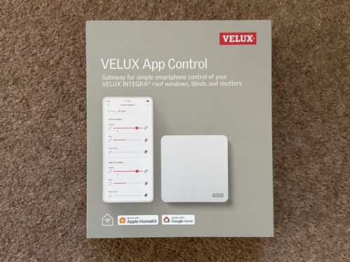 Velux app control integra roof - app,