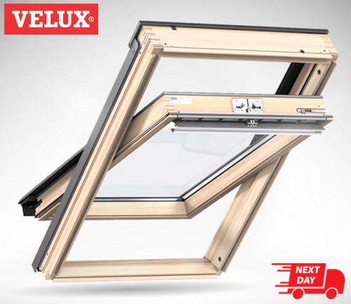 Velux ck02 pine centre - pine, pivot
